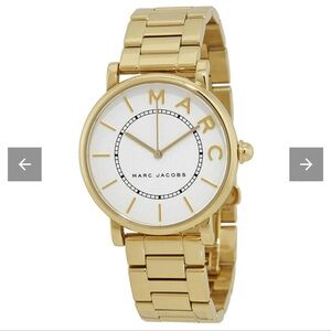 Marc Jacob’s women’s gold steel watch